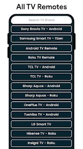 Remote Control for TV - All TV