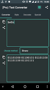Text Converter Encoder Decoder
