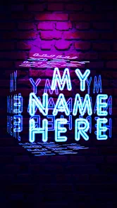 3D My Name Live Wallpaper